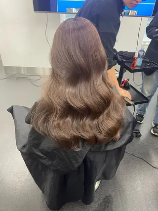 ロング カラー ショート/脱白髪染め ☆宇﨑悠実のヘアスタイル