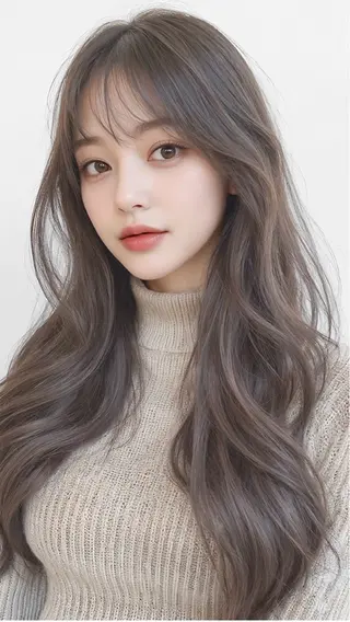 ロング カラー 髪質改善/ブリーチ 田代 龍我のヘアスタイル