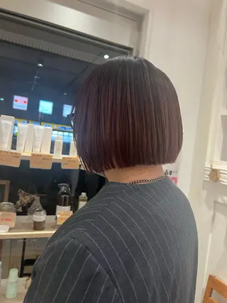 ショート ブリーチなしカラー/ パーマ/おとは🦖♡のヘアスタイル