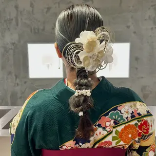 ヘアアレンジ 🦋Misaki🦋 メンズパーマ/着付けのその他イメージ