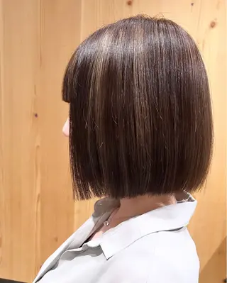 ショート カラー スキバサミを使わない カット🌼唯🌼のヘアスタイル