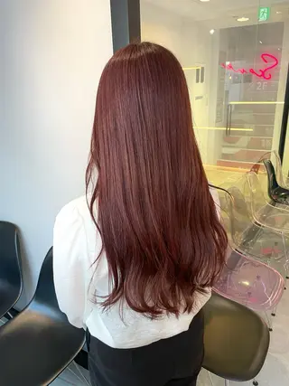 カラー 🎀西川芽依/ 暖色カラー🎀のヘアスタイル