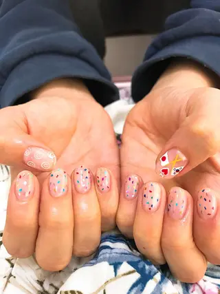 ネイル nail salon en familleのネイルデザイン