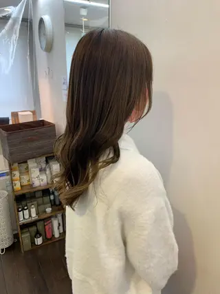 ロング デジタルパーマ🫧 韓国風ヘア🫧サクラのヘアスタイル