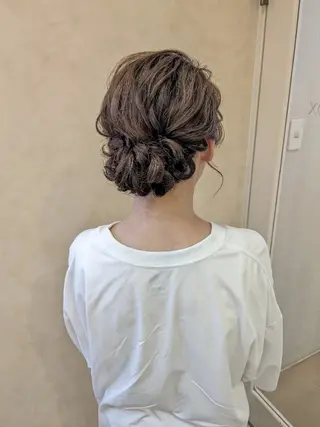 セミロング miku ヘアセット/着付けのヘアスタイル