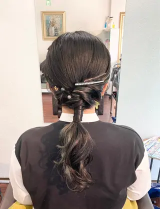 ヘアアレンジ 田牧 みゆきのヘアスタイル