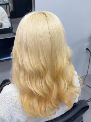 ロング カラー 蔭山 幸奈のヘアスタイル