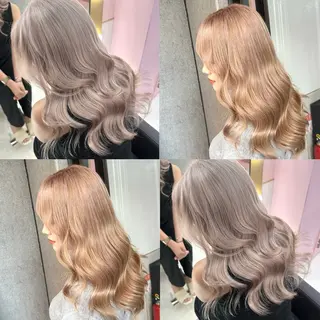 セミロング カラー 2次元カラー/ ブリーチMANATOのヘアスタイル
