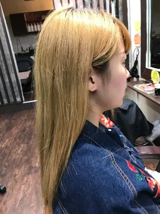 ロング 木村 瞬のヘアスタイル