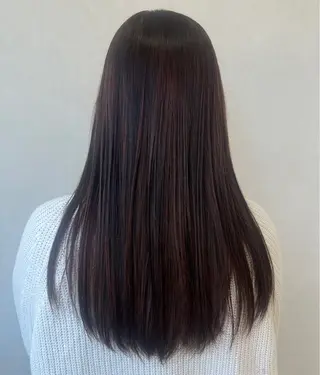 ロング カラー うる艶カラー🫧/ 武笠 友香🤍のヘアスタイル