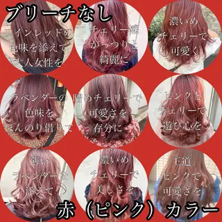 カラー ブリーチなしで 全国から予約殺到♡のヘアスタイル