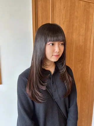 ロング トップスタイリスト 林すずかのヘアスタイル