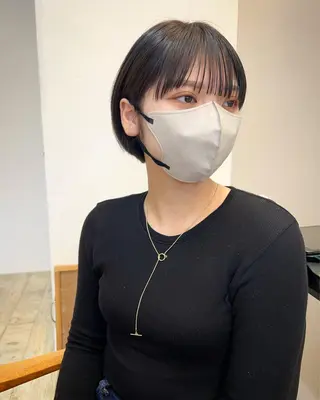 ショート カラー テトネ タカシのヘアスタイル
