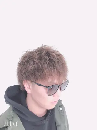 メンズ そそ　喜 多のヘアスタイル