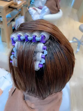 パーマ 三浦 優花のヘアスタイル