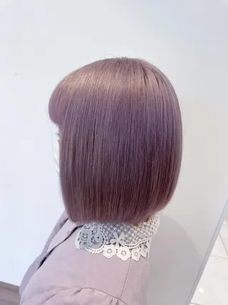 ミディアム カラー ハイトーン特化 川井優汰のヘアスタイル