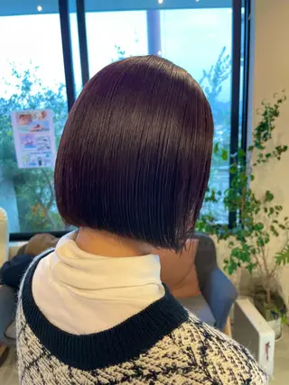 ショート カラー 野田 カレンのヘアスタイル