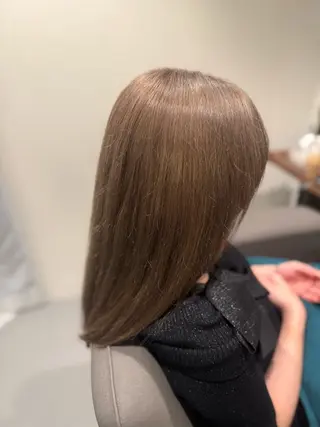 ミディアム カラー 🪸KARERA新松 戸田中萌恵子🪸のヘアスタイル