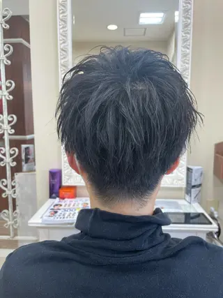ショート メンズ KAKKY/ショート レイヤー/千種/池下のヘアスタイル