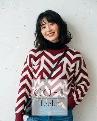 ミディアム 石沢 知康のヘアスタイル