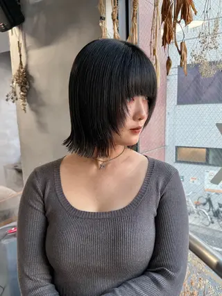 ショート ウルフ レイヤー パーマ🪐MANAのヘアスタイル