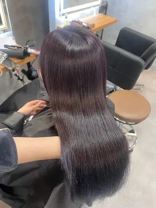 ロング カラー 💖札幌カラー 指名No.1💖玲奈のヘアスタイル