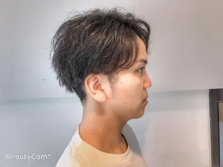 ショート メンズ 美髪矯正 Rioのヘアスタイル