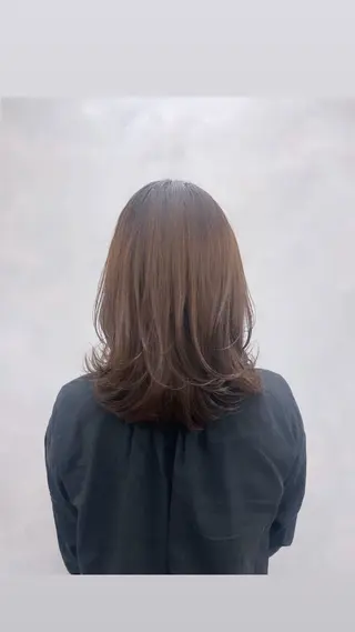 セミロング Yuzuha .のヘアスタイル