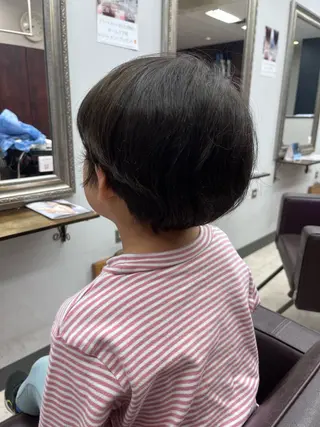 ショート メンズ キッズ 産休の為お休みです! 小島凜のヘアスタイル