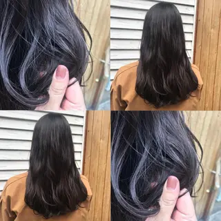 セミロング カラー 🪭risa 暖色/レイヤー🪭のヘアスタイル