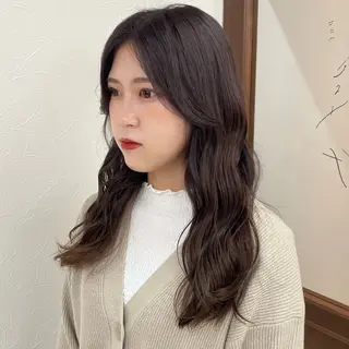 ロング カラー 似合わせカラー×髪質 改善伏見/RIONAのヘアスタイル