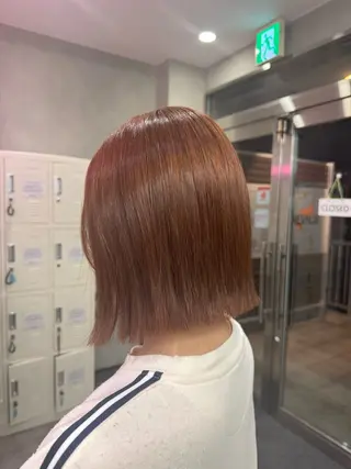 セミロング カラー ヘアアレンジ 💫きたはら りおん💫のヘアスタイル