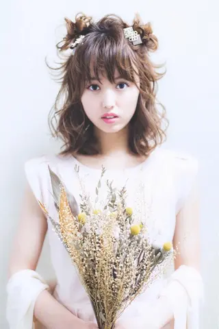 ミディアム カラー ヘアアレンジ 【滝川市 美容師】 髙橋昌也のヘアスタイル