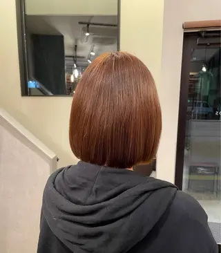 ミディアム 安倍 辰哉のヘアスタイル