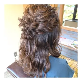 ロング ヘアアレンジ 🌻あいり merci.🌻のヘアスタイル