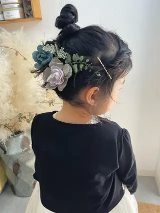 ヘアアレンジ キノシタ マユのヘアスタイル