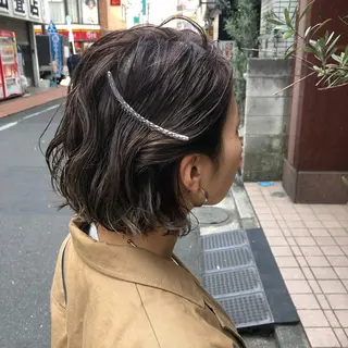 ショート ヘアアレンジ レイヤーカット✂️ 横浜No1♡下鳥翔子のヘアスタイル