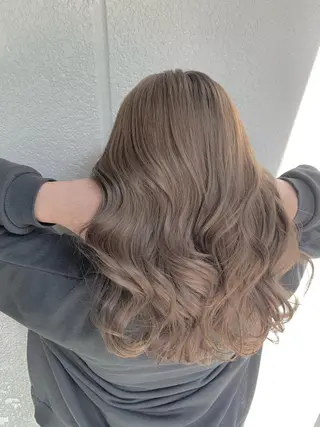 セミロング カラー 💎赤み消しカラー 特化型デザイナー💎のヘアスタイル