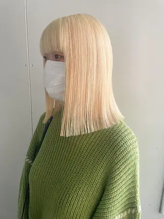 セミロング カラー レイヤーカット 🪩yurikaのヘアスタイル