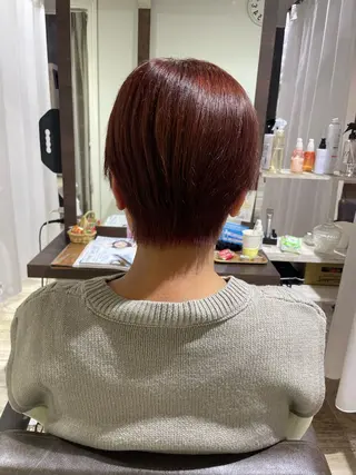 ショート カラー 兼松 美香のヘアスタイル