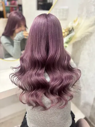 ロング 💘Kurea💘 艶髪/韓国/暗髪のヘアスタイル