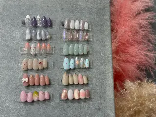 ネイル Agate miku🎀‧₊のネイルデザイン