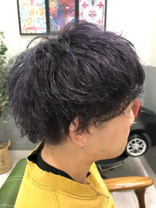 カラー メンズ 山田 香織のヘアスタイル