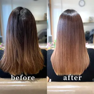 セミロング 美髪専門サロン kazuのヘアスタイル