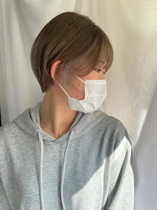 ショート 早瀬裕之 パーマのヘアスタイル
