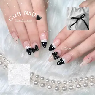ネイル 🎀mahiro🎀 #ガーリーのネイルデザイン