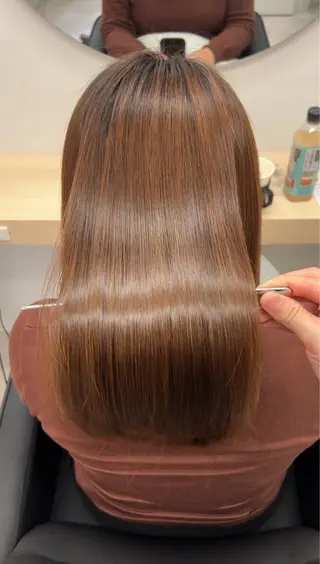 ロング 個室　髪質改善サロン　HANARE by youres hair 神楽坂 【はなれ】所属・🌈髪質改善 縮毛矯正特化🌈松田のヘアスタイル