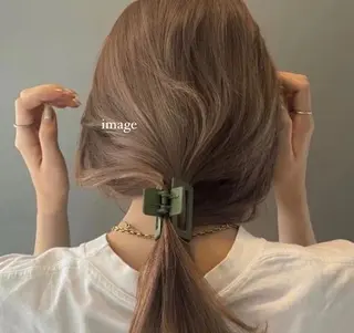 カラー K-two谷町❄️ hinaのヘアスタイル