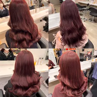 セミロング 💖札幌カラー 指名No.1💖玲奈のヘアスタイル