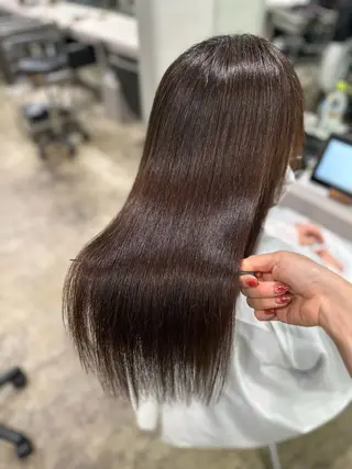 縮毛矯正/表参道/ 鈴木リカコのヘアスタイル